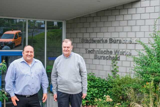 Frank-Werner Grauvogel und Wolfgang Adler: Der zweite Einsatz des biologischen Systems in Burscheid verlief erfolgreich. | Foto: A. zu Eulenburg