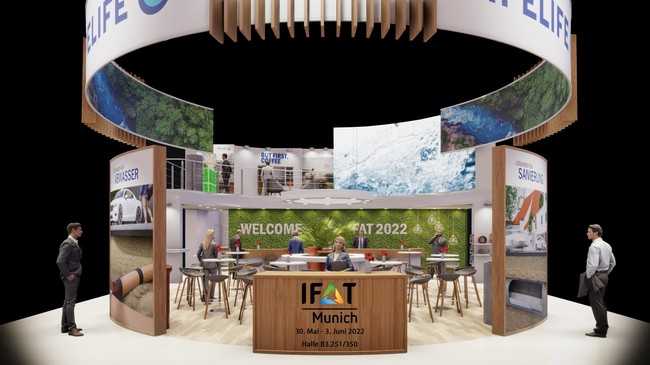 Auf der IFAT 2022 will Pipelife den Kundendialog gezielt vertiefen und bietet Expertenrunden zu allen Themenbereichen an. | Foto: Pipelife