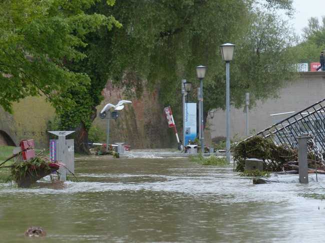 Der Klimawandel verstärkt das Problem von Überflutungen. Grund genug, die wassersensible Stadtentwicklung zu einem der Kernthemen der diesjährigen IFAT zu machen. | Foto: Pixabay / Hans Braxmeier