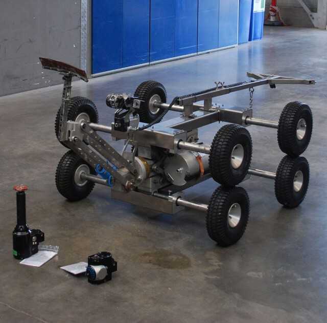 Inzwischen hat sich der Roboter auf mehreren Baustellen von Swietelsky-Faber im praktischen Einsatz bewährt. | Foto A. zu Eulenburg