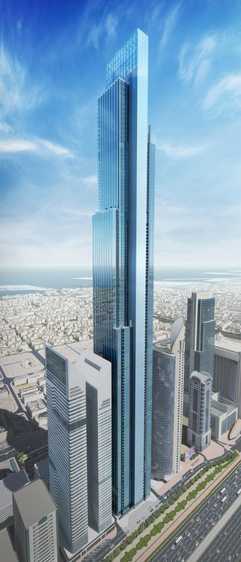 Doka baut zweithöchsten Turm der Welt in Dubai