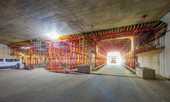 Flexible Schalung für den Lärmschutztunnel Altona Flexible Schalung für den Lärmschutztunnel Altona