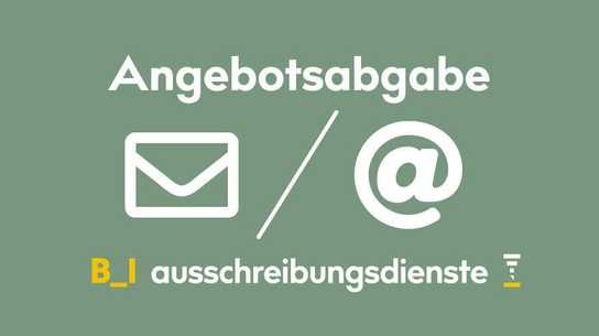 Angebotsabgabe in Vergabeverfahren