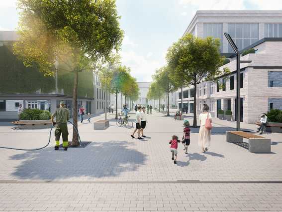 Fränkische zeigt Systeme für die klimaresiliente Stadt