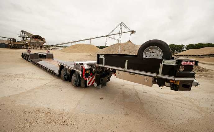 Neuer Tieflader bringt 1.000 kg mehr Nutzlast