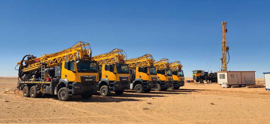 Großauftrag in Algerien: Zehn Bauer RB 50 für den Brunnenbau in der Sahara Großauftrag in Algerien: Zehn Bauer RB 50 für den Brunnenbau in der Sahara