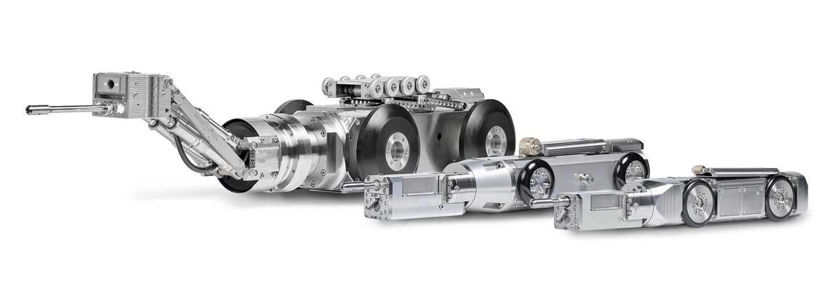 Mauerspecht: HD-Roboter für alle Kanalprofile Mauerspecht: HD-Roboter für alle Kanalprofile