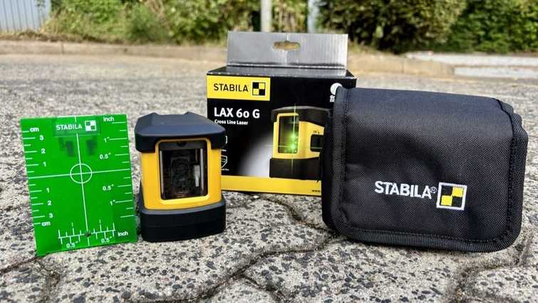 Der Kreuzlinienlaser LAX 60 G von Stabila im Praxisest Der Kreuzlinienlaser LAX 60 G von Stabila im Praxisest