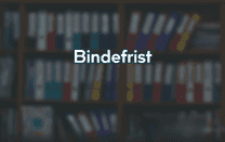 Bindefrist