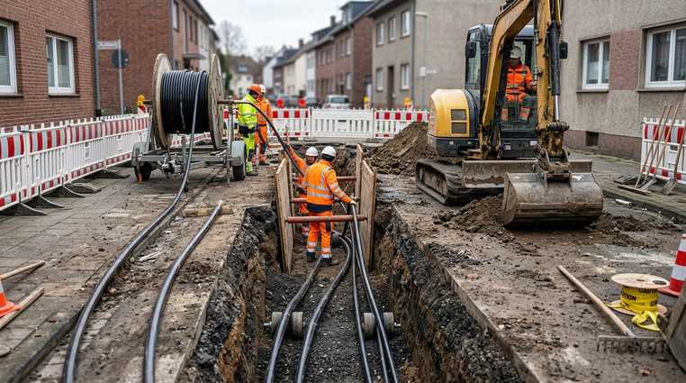 Deutliches Wachstum in der Kabelleitungstiefbau-Branche