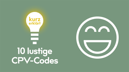 Das gemeinsame Vokabular für öffentliche Aufträge, CPV-Codes, kann für eine Vielzahl von Beschaffungsgegenständen eingesetzt werden. Öffentliche Auftraggeber müssen CPV-Codes bei EU-weiten Vergabeverfahren verwenden.