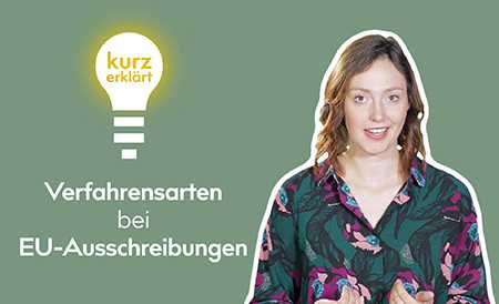 Ausschreibung europaweit - Ausschreibungen im Oberschwellenbereich