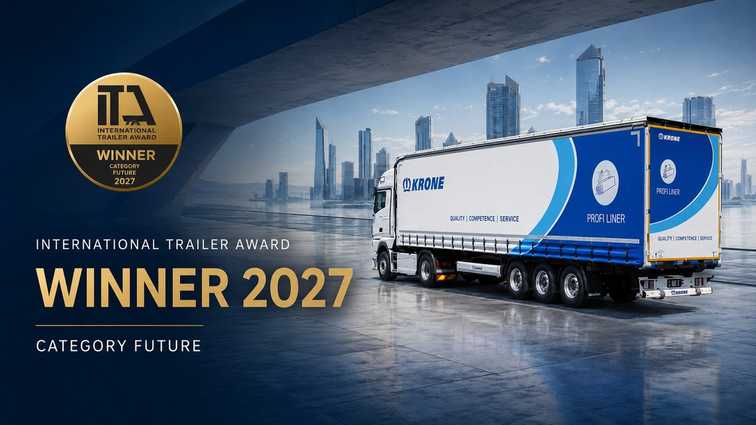 Krone wird für KI zur Trailerdiagnose ausgezeichnet