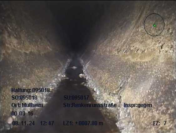 Geopolymer macht Stauraumkanal dicht und BSK-sicher