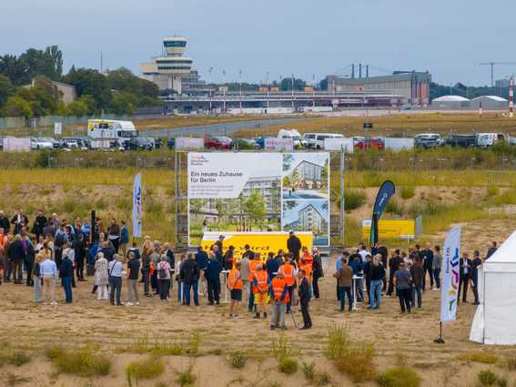 Degewo errichtet erste Holzhybrid-Wohnungen in Berlin Tegel