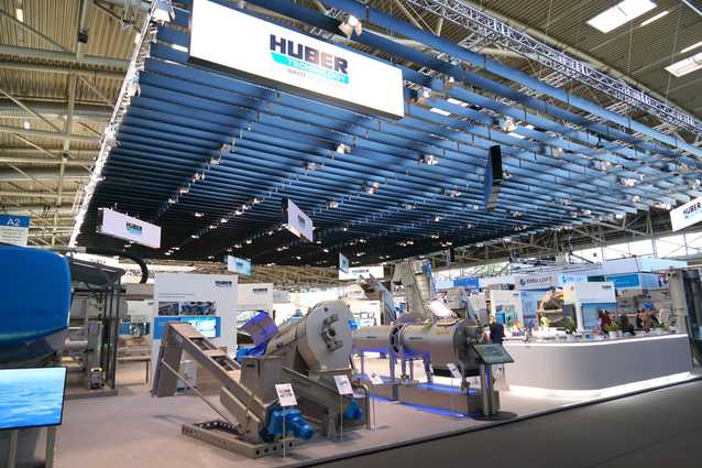 Huber präsentiert innovative Trink- und Abwasseranlagen Huber präsentiert innovative Trink- und Abwasseranlagen